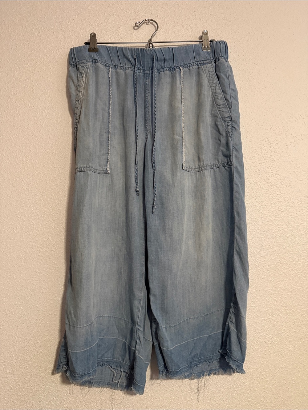 Cloth & Stone Anthropologie Wide Leg Cropped Pants